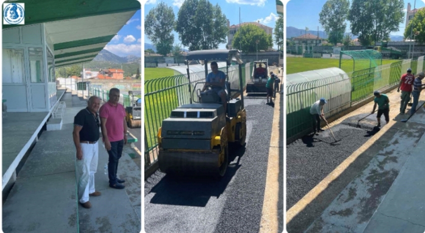Δήμος Τρίπολης: Εργασίες βελτίωσης των εγκαταστάσεων του γηπέδου του Παναρκαδικού