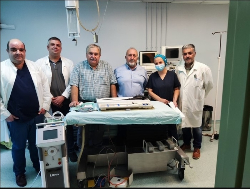 Δωρεά εξοπλισμού στο Ουρολογικό τμήμα του Παναρκαδικού Νοσοκομείου