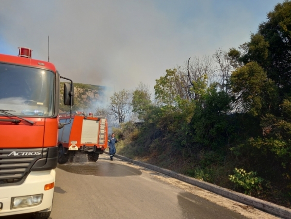 Φωτιά στη Μεγαλόπολη: Τραυματίστηκε ο αντιδήμαρχος  Δημήτρης Σιέμπος