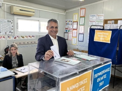 Ο Δήμαρχος Τρίπολης Κώστας Τζιούμης ψήφισε στο 4ο Δημοτικό