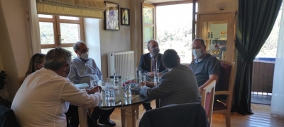 Συνάντηση του Δημάρχου Γορτυνίας με τον Αναπληρωτή Υπουργό Ανάπτυξης &amp; Επενδύσεων
