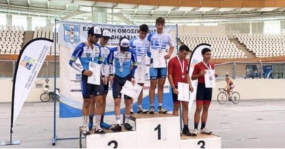 Συγχαρητήρια από τον Δήμαρχο Τρίπολης στους Πρωταθλητές Ελλάδας Αλ. Μάγκλαρη και Κ. Τσετσώνη