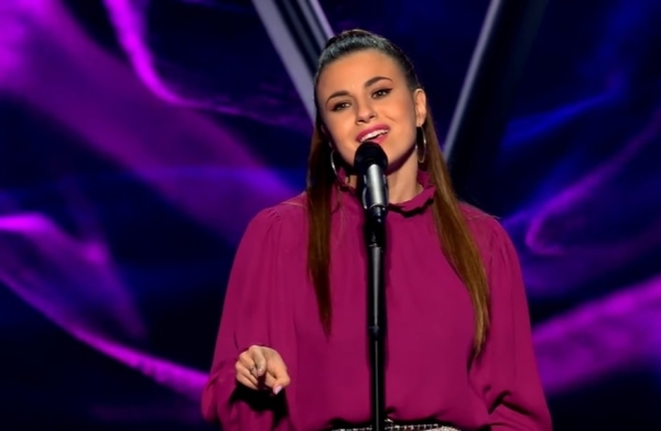 Ελευθερία Τσαγκίρη &quot;Fly me to the moon&quot; - The Voice of Greece (vid)