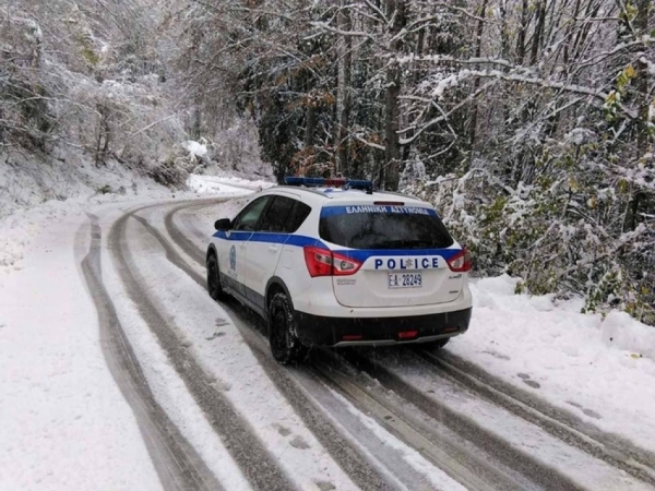 Κλειστός ο δρόμος Βυτίνα - Χιονοδρομικό Κέντρο Μαινάλου