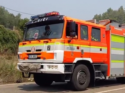Πυροσβέστες από την Τσεχία έφτασαν στην Γορτυνία για να συμβάλλουν στις πυρκαγιές