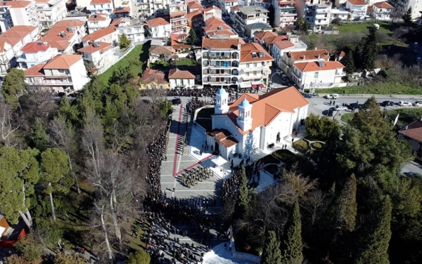 Τρίπολη | Το τελευταίο αντίο στον Μάριο - Μιχαήλ Τουρούτσικα  (Drone)