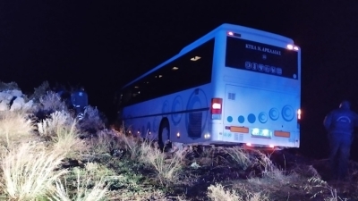 Δυστύχημα με λεωφορείο του ΚΤΕΛ Αρκαδίας στην Γορτυνία