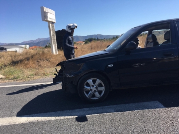 Τρίπολη | Όχημα προσέκρουσε σε προπορευόμενο Ι.Χ.