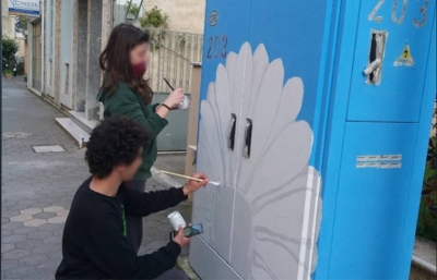 Κώστας Τζιούμης: «Δίνουμε χρώμα στις γειτονιές της Τρίπολης»