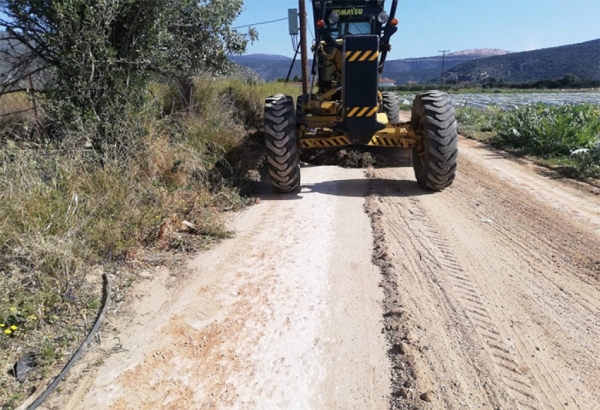 Ένταξη του έργου αγροτικής οδοποιίας γεωργικής γης και κτηνοτροφικών εκμεταλεύσεων του Δήμου Τρίπολης