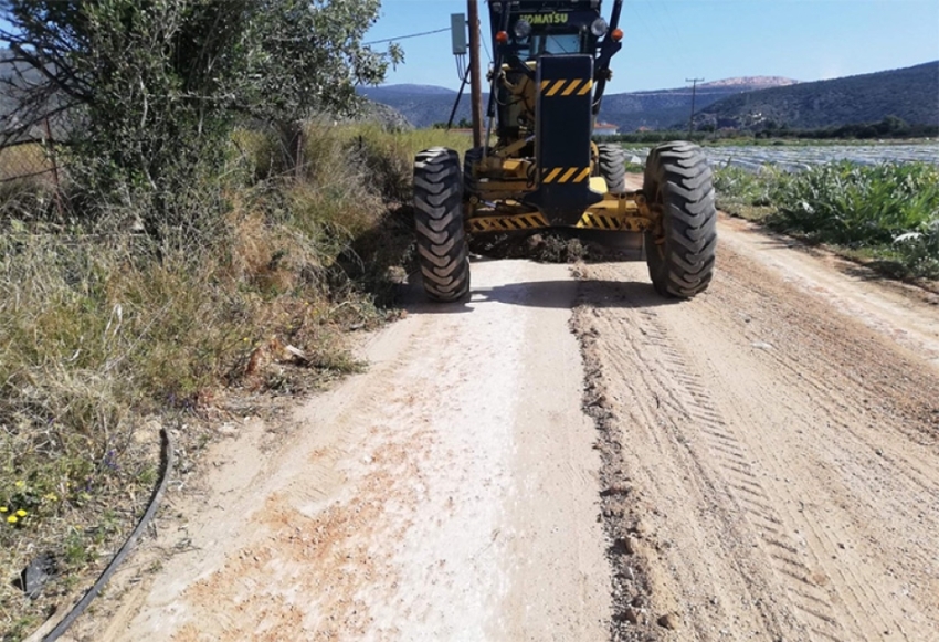 Ένταξη του έργου αγροτικής οδοποιίας γεωργικής γης και κτηνοτροφικών εκμεταλεύσεων του Δήμου Τρίπολης