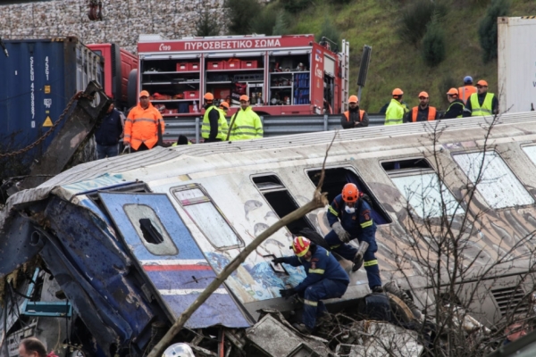 Συμμετοχή του ΕΟΣ Τρίπολης στη διαμαρτυρία για τα Τέμπη