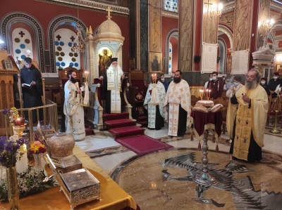 Τρίπολη: Αγρυπνία ενώπιον των λειψάνων των Αγίων Νεομαρτύρων Δημητρίου και Παύλου