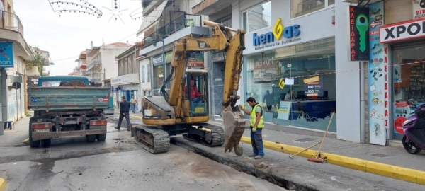 Εργασίες για το Φυσικό Αέριο στην Τρίπολη (pics-vid)