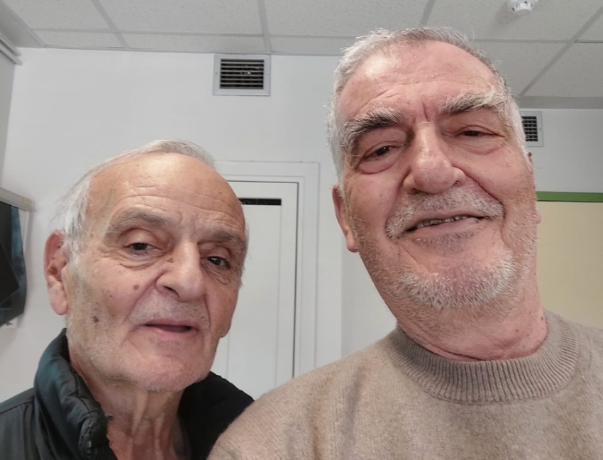 Θυμήθηκαν τα παλιά Παπαδόπουλος και Παπασταματάκης στο Παναρκαδικό Νοσοκομείο