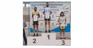Συγχαρητήρια Κ. Τζιούμη στην Κωνσταντίνα Φαρφαρά για την πρώτη θέση στο Πανελλήνιο Πρωτάθλημα Ποδηλασίας