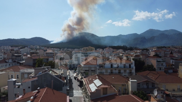 Φωτιά στο Μαίναλο Αρκαδίας (drone video)